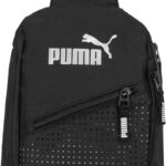 PUMA EVERCAT SIDEWALL SLING BACKPACK,Black/Silver,One Size