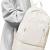 Small Gym Backpack for Women Men, Waterproof Gym Track Bag with Expandable…