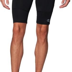 Champion Men’s Compression Shorts, Total Support Pouch, Mvp, Moisture-wicking, 6″ & 9″