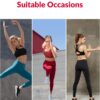 Yvette High Impact Women Sports Bra Front Closure Double Deck Mesh Running…