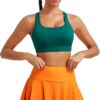 RUNNING GIRL Sports Bra for Women High Support, Criss-Cross Back Running…