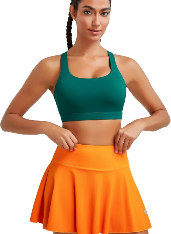 RUNNING GIRL Sports Bra for Women High Support, Criss-Cross Back Running…