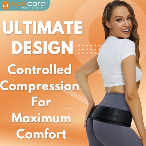 Sacroiliac Si Hip Belt for Women and Men That Alleviates Sciatic, Pelvic, Lower Back,…