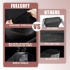 FULLSOFT Plus Size Biker Shorts for Women-High Waist X-Large-4X Tummy Control with…