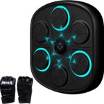 Music Boxing Machine for Adults Kids: Smart Bluetooth Wall Mounted Punching...