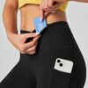 Heathyoga Capri Leggings for Women High Waisted Capri Leggings with Pockets…