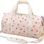 Gym Travel Duffle Bag for Girls - Gymnastics Sports Dance Bag with Shoe...