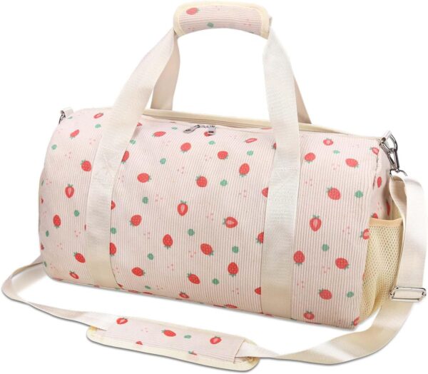 Gym Travel Duffle Bag for Girls – Gymnastics Sports Dance Bag with Shoe…