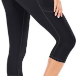 IUGA High Waisted Yoga Pants for Women with Pockets Capri Leggings for Women...