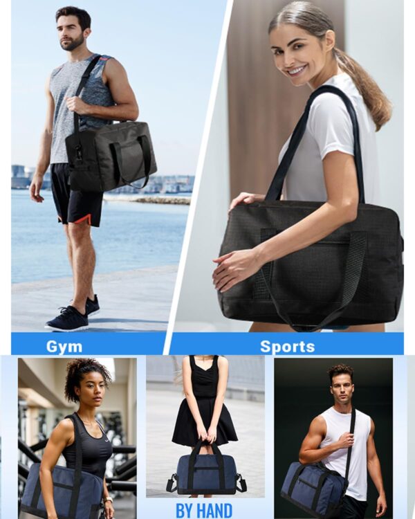 Small Gym Bag 14 inch, Mini Duffel Bag, Carry On Lightweight for Travel…
