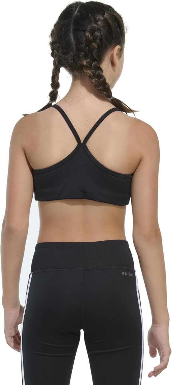 adidas Girls’ Padded Y Back Sports Bra
