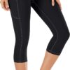 IUGA High Waisted Yoga Pants for Women with Pockets Capri Leggings for Women…