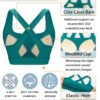 RUNNING GIRL High Impact Sports Bras for Women, High Support Running Strappy…