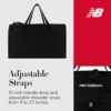 New Balance Duffel Bag, Small Carry On Gym Travel Luggage with Carrier…