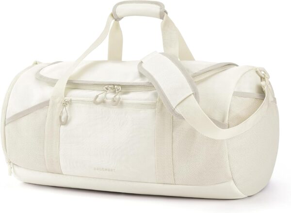 BAGSMART Gym Bag for Men & Women, Lightweight Duffel with Shoe Compartment,…