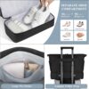 ETRONIK Gym Bag for Women, Personal Item Travel Bag with Shoes Compartment,…