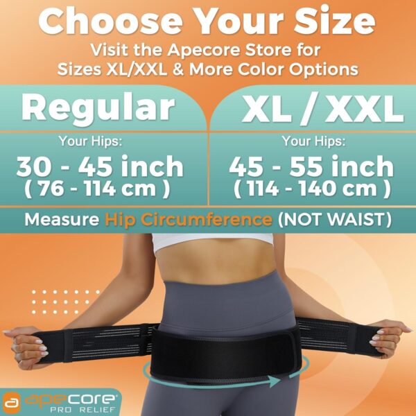Sacroiliac Si Hip Belt for Women and Men That Alleviates Sciatic, Pelvic, Lower Back,…