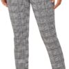 SweatyRocks Women's Casual Skinny Leggings Stretchy High Waisted Work Pants