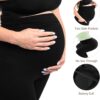 Walifrey Women’s Maternity Leggings with Pockets Over The Belly,Pregnancy…