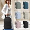 coowoz Travel Backpack Carry On for Women Man Black Gym Backpack with Laptop…