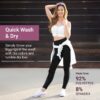 SATINA High Waisted Leggings for Women – Comfortable and Stretchy in…
