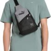 PUMA EVERCAT SIDEWALL SLING BACKPACK,Black/Silver,One Size