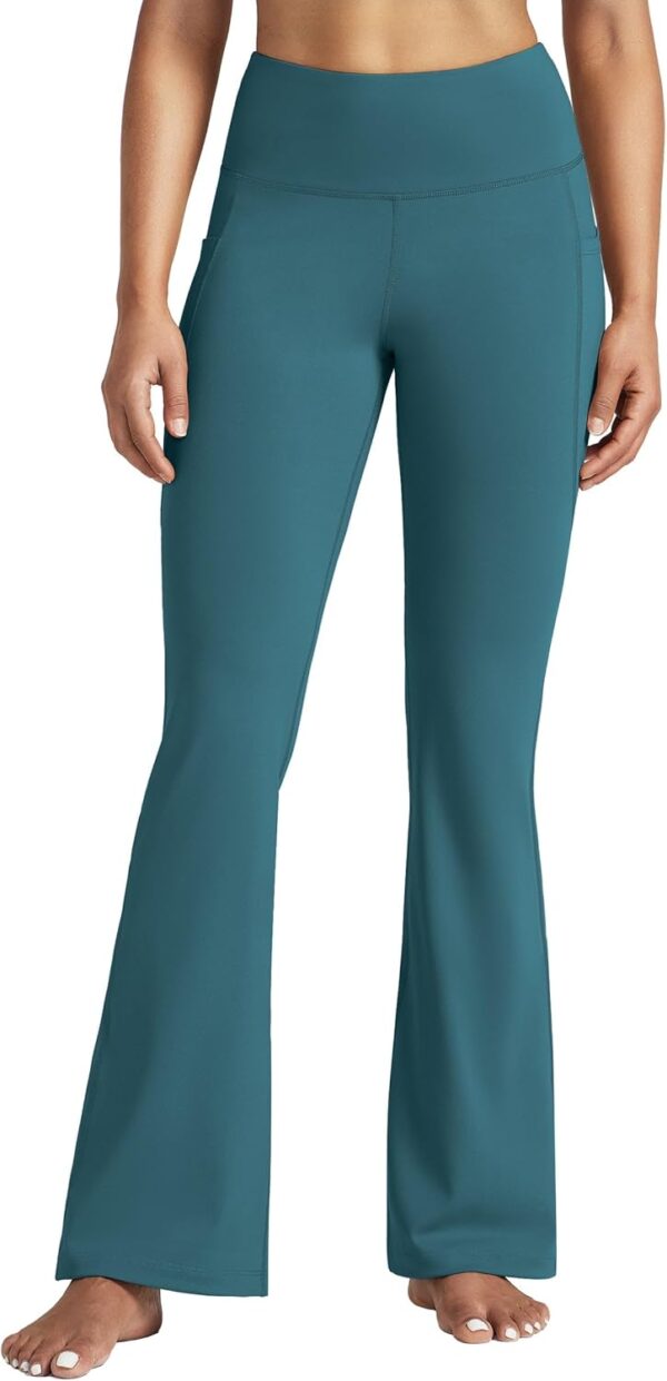 Willit Women’s Yoga Pants 27″/29″/31″/33″ Flare Leggings Bootcut High Waist…