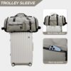 3 in 1 Gym Bag for Men and Women, 65L Large Capacity Travel Duffle Bags…
