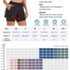 Stelle Women 2 in 1 Running Shorts High Waisted Athletic Shorts Gym Workout Shorts…