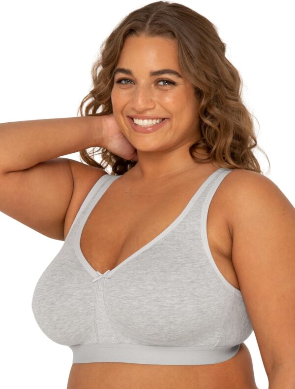Fruit of the Loom Women’s Fit for Me Collection: Plus-Size Wireless Bra -…