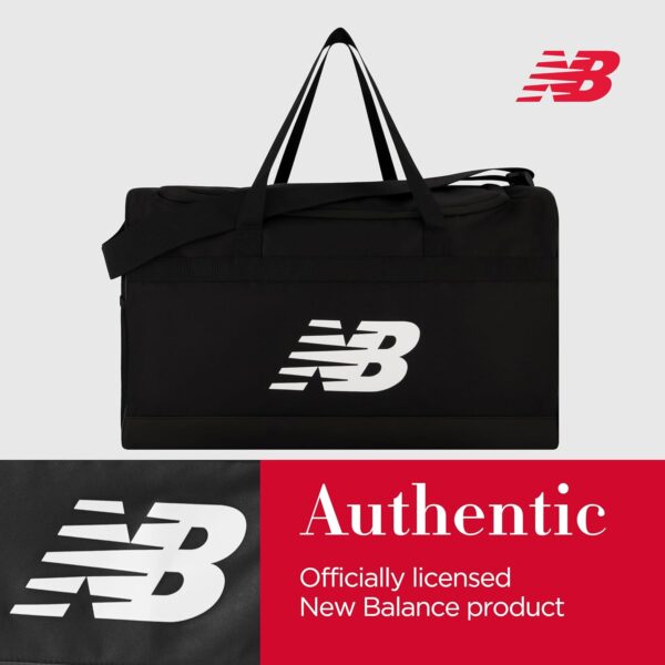 New Balance Duffel Bag, Small Carry On Gym Travel Luggage with Carrier…