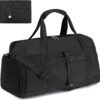 Gym Bags for Women Men with Wet & Shoe Compartment, 40L Foldable Travel...
