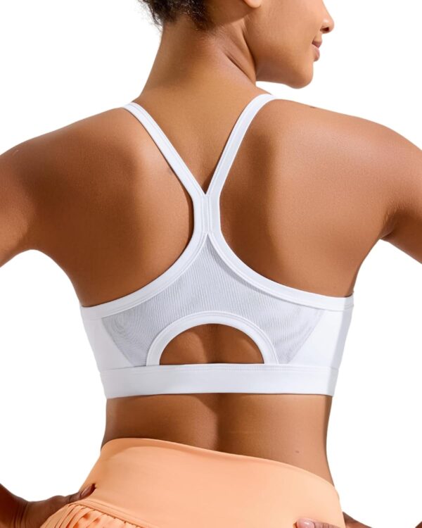 RUNNING GIRL Sports Bra for Women High Support,Y Back Molded Cup High Impact…