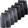 NELEUS 3 or 6 Pack Compression Shorts for Men Spandex Sport Shorts Running Athletic...