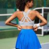RUNNING GIRL Sports Bra for Women High Support,Molded Cup Strappy Running…