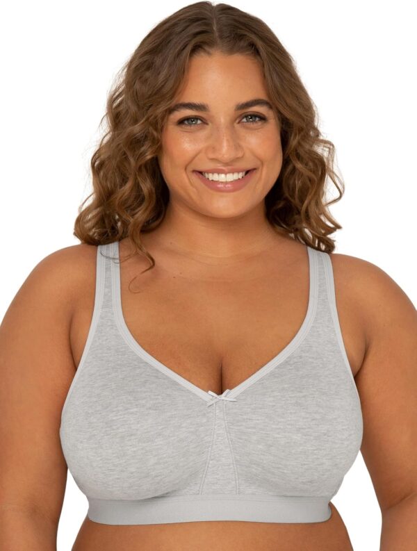 Fruit of the Loom Women’s Fit for Me Collection: Plus-Size Wireless Bra -…