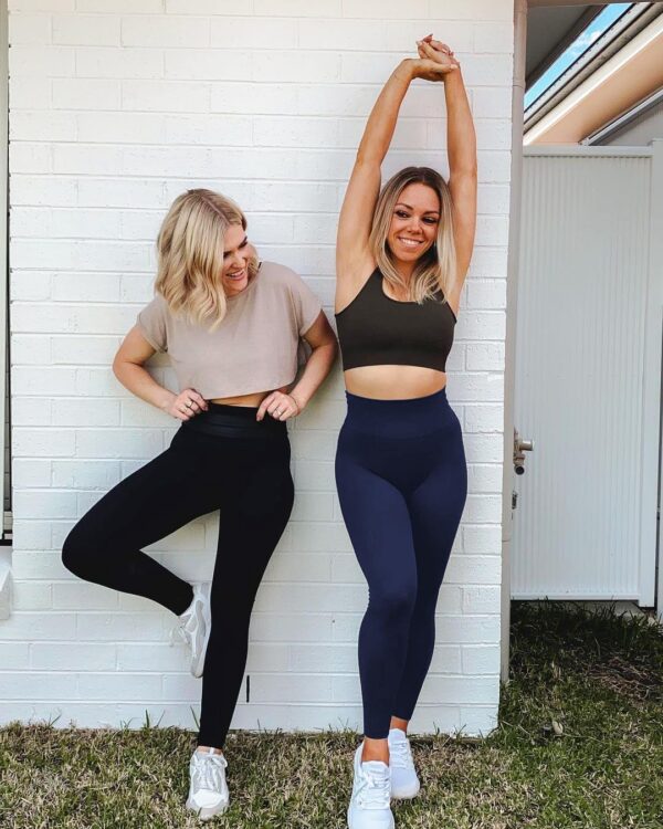 NEW YOUNG 3 Pack Leggings with Pockets for Women,High Waisted Tummy Control…
