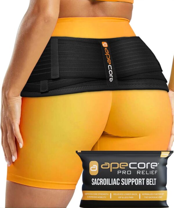 Sacroiliac Si Hip Belt for Women and Men That Alleviates Sciatic, Pelvic, Lower Back,…
