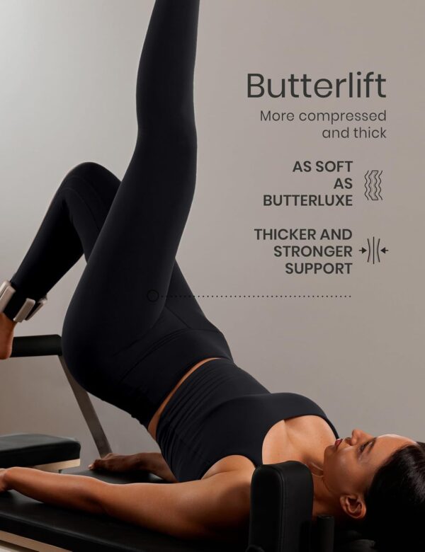 CRZ YOGA Womens Butterlift High Waisted Workout Leggings 25″ – Pilates Gym…