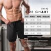 NIMOJIRO Men’s 2 in 1 Running Shorts Workout Athletic Training Gym Outdoor Sports Shorts