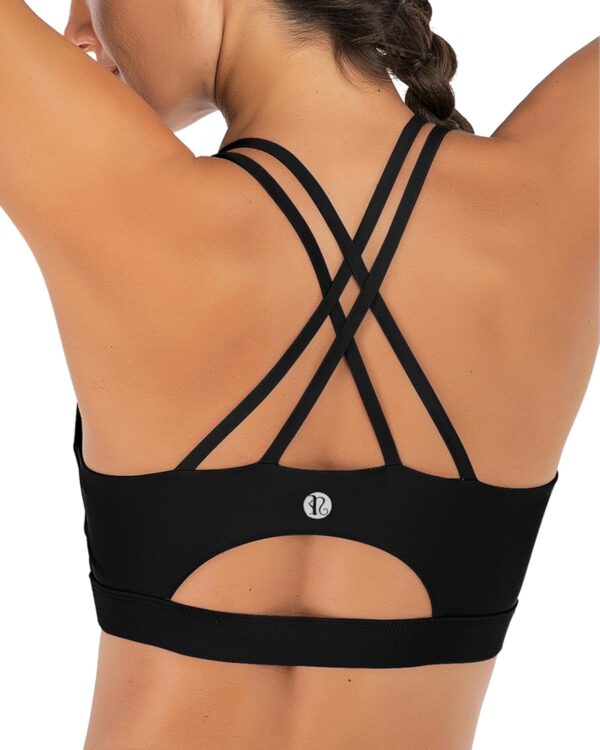 Sports Bras for Women,Padded Sports Bra Tank Top Sexy Crisscross Back High…