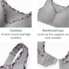 Glamorise Women’s No-bounce Camisole Sports Bra Wirefree #1066