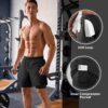NIMOJIRO Men’s 2 in 1 Running Shorts Workout Athletic Training Gym Outdoor Sports Shorts