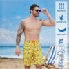 Men’s Swim Trunks with Compression Liner Swim Shorts Board Shorts 9 Inch Quick Dry…