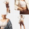 Adjustable High Impact Sports Bras for Women Zip Front Full Coverage and…