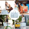 IwIeIaIrI Fitness Workout Gym Duffle Bag for Women with Shoes Compartment…