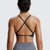 Aoxjox Women’s Workout Sports Bras Fitness Backless Padded Sienna Low Impact…