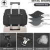 Sports Gym Bag for Women, Travel Duffle Bag with Shoe Compartment & Wet…