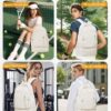 Small Gym Backpack for Women Men, Waterproof Gym Track Bag with Expandable…