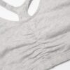 Fruit of the Loom Women’s Multi-Pack Racerback Shirred Sports Bra  Light…